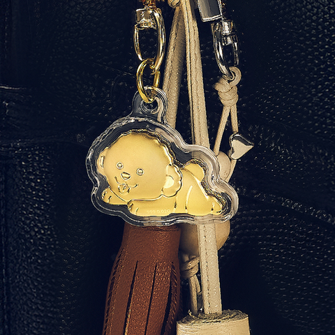  Key Ring Cún Bichon Đáng Yêu – Vàng 24K 999 0.02g 