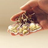  Key Ring Cún Bichon Đáng Yêu – Vàng 24K 999 0.02g 