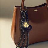  Key Ring Cỏ 3 Lá May Mắn – Vàng 24K 999 0.02g 