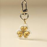  Key Ring Cỏ 3 Lá May Mắn – Vàng 24K 999 0.02g 