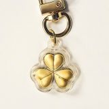  Key Ring Cỏ 3 Lá May Mắn – Vàng 24K 999 0.02g 