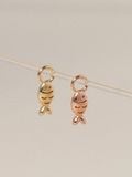  14K Tiny Fish Charm 