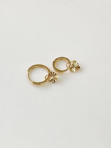  14K Stella Heart Charm 