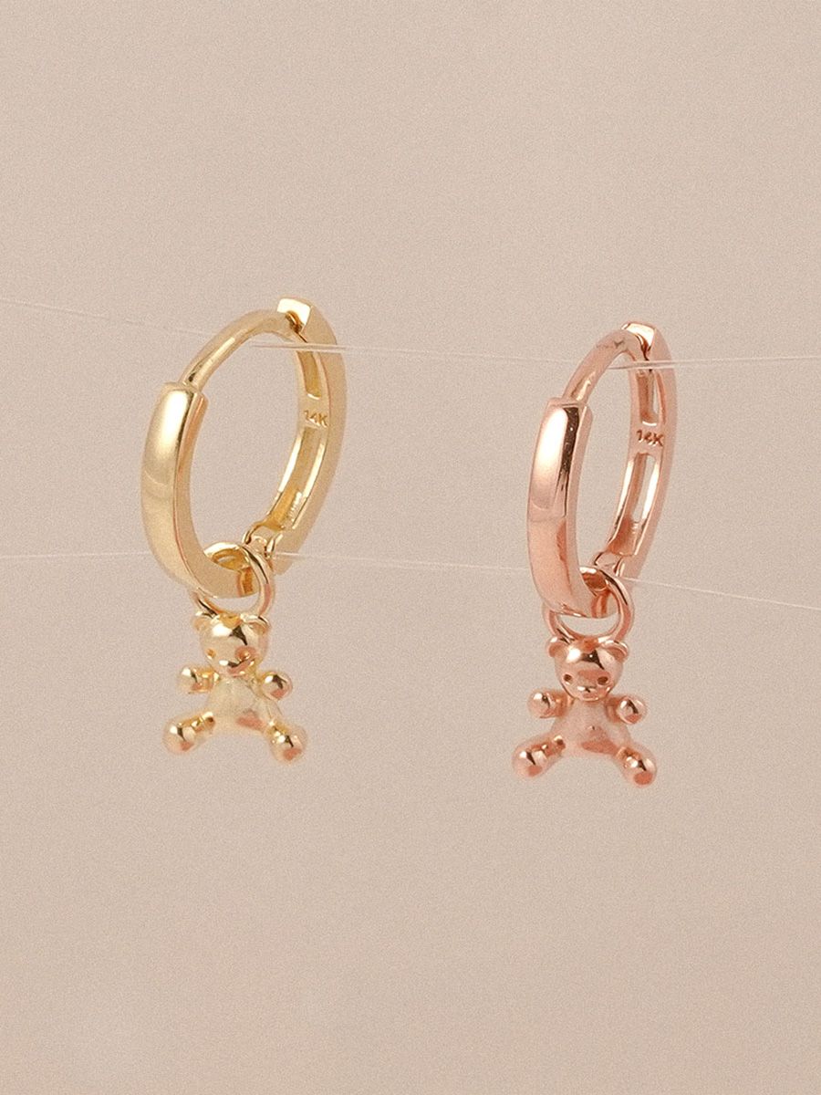  14K Little Bear Charm 