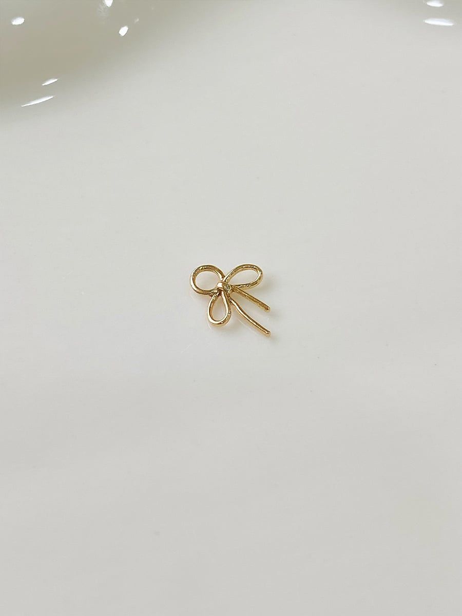  14K Belle Bow Charm 
