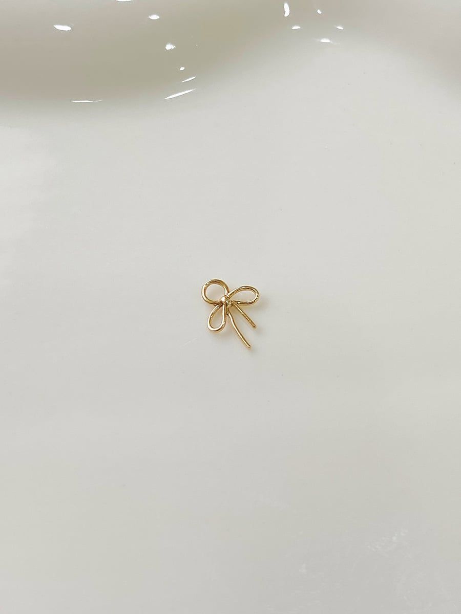  14K Belle Bow Charm 