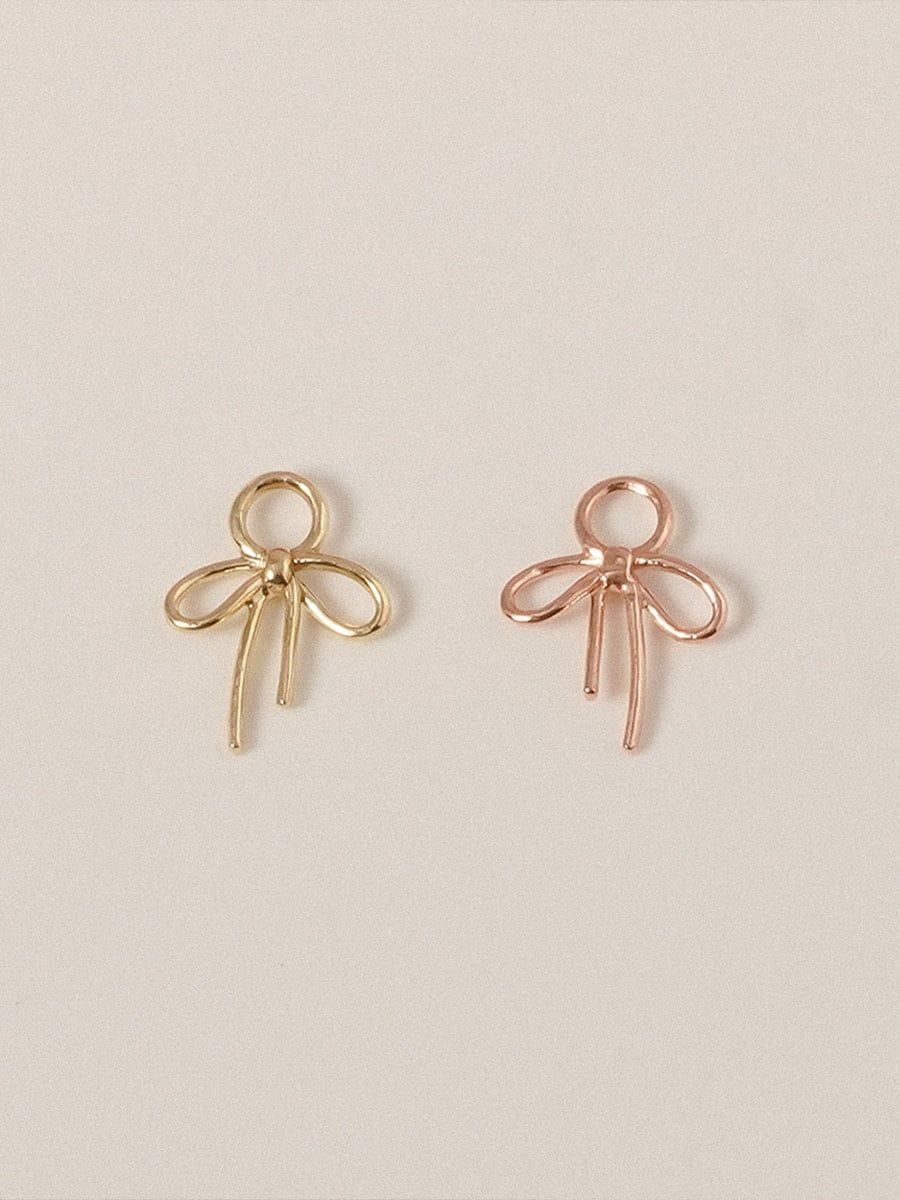  14K Belle Bow Charm 