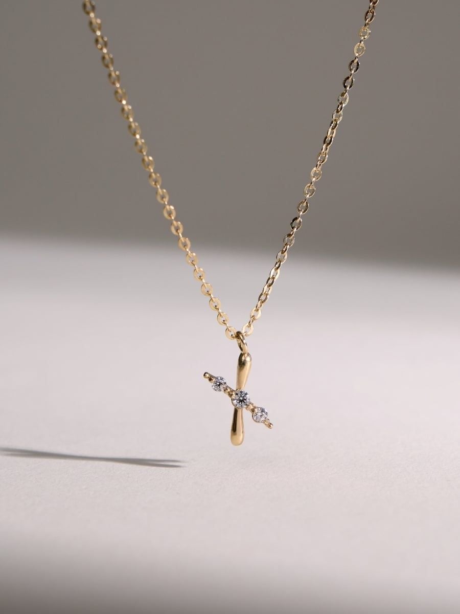 14K Petite Starlight Necklace 