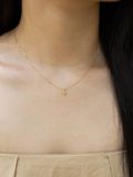  14K Lumiere Cross Necklace 