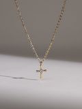  14K Lumiere Cross Necklace 