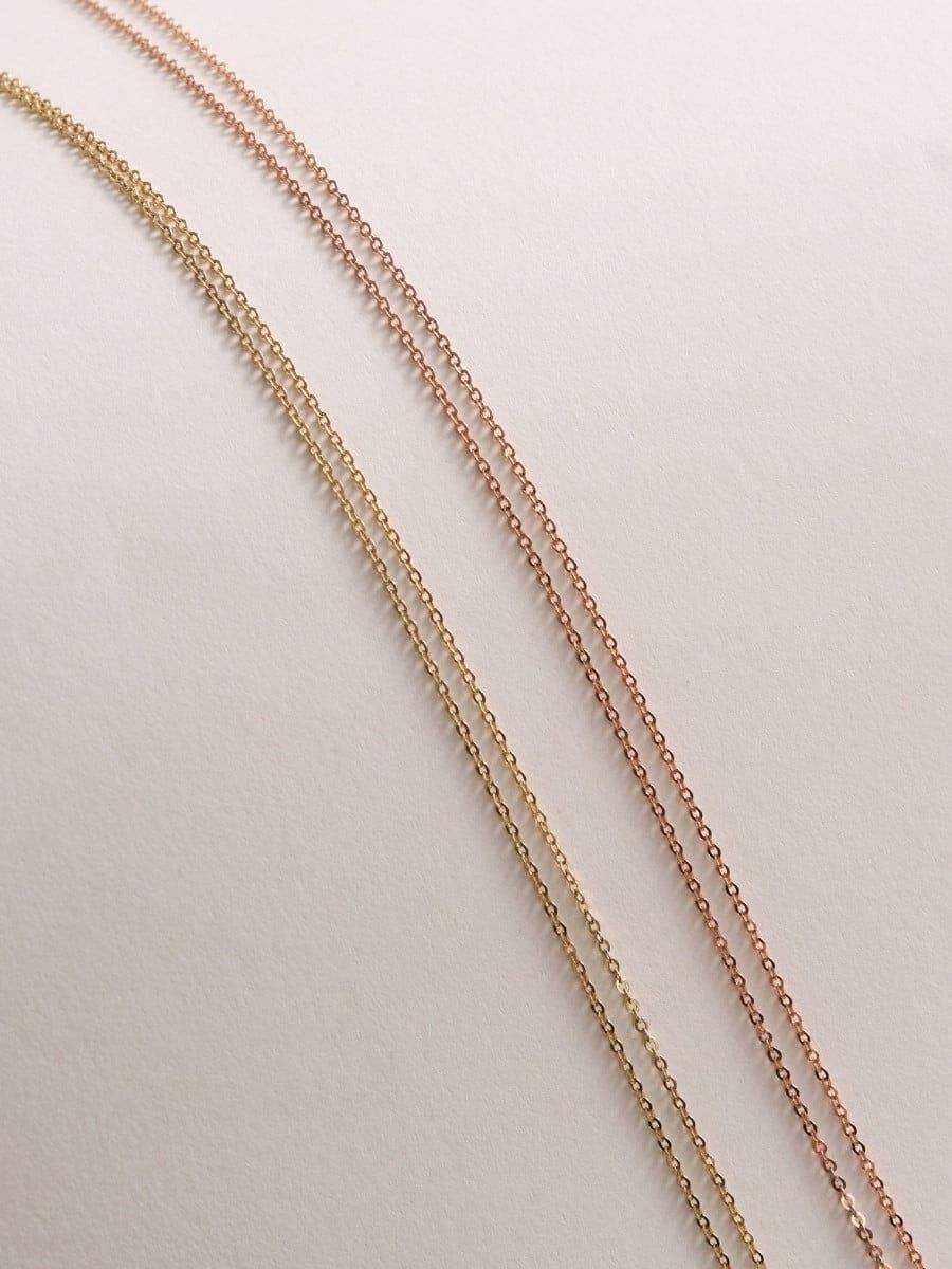  14K Lumiere Cross Necklace 