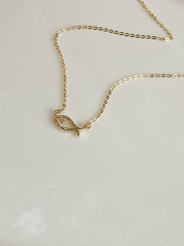  14K Lucky Myeongtae Necklace 