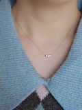  14K Eternal Glow Lab Dia Necklace 