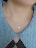  14K Eternal Glow Lab Dia Necklace 