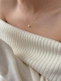 14K Daily Single Pearl Necklace (3 size) 