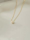  14K Daily Single Pearl Necklace (3 size) 