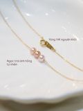  14K Pink Dew Pearl Necklace 