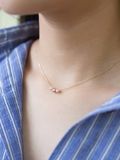  14K Pink Dew Pearl Necklace 