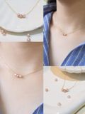  14K Pink Dew Pearl Necklace 