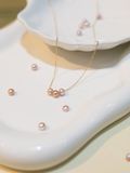  14K Pink Dew Pearl Necklace 