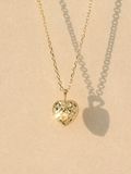  14K Glow Heart Necklace 