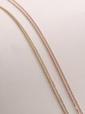  14K Drawn Cable Chain (2P) 