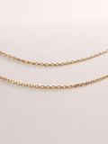  14K Drawn Cable Chain (2P) 