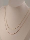  14K Silky Wave Necklace 
