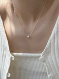  14K Silky Tube Necklace 