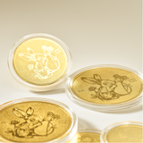 Đồng Xu Thỏ Vàng 24K (0.2g) – May Mắn & Hanh Thông 