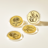  Đồng Xu Thỏ Vàng 24K (0.2g) – May Mắn & Hanh Thông 