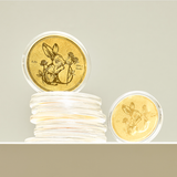  Đồng Xu Thỏ Vàng 24K (0.2g) – May Mắn & Hanh Thông 