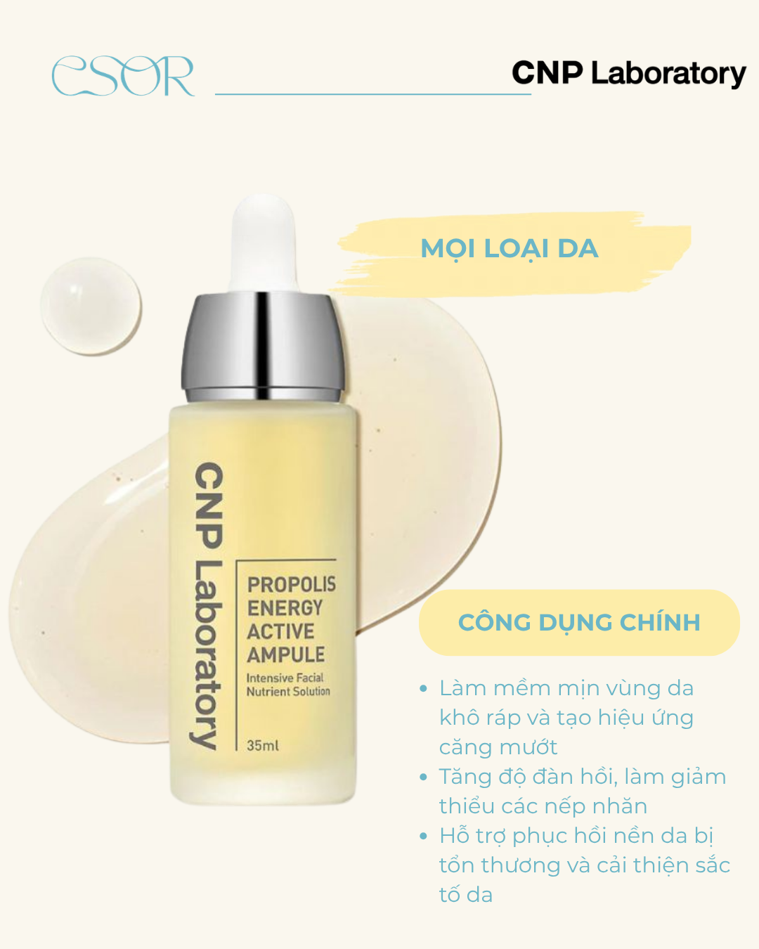  Tinh chất CNP Propolis Energy Active Ampule 35ml 