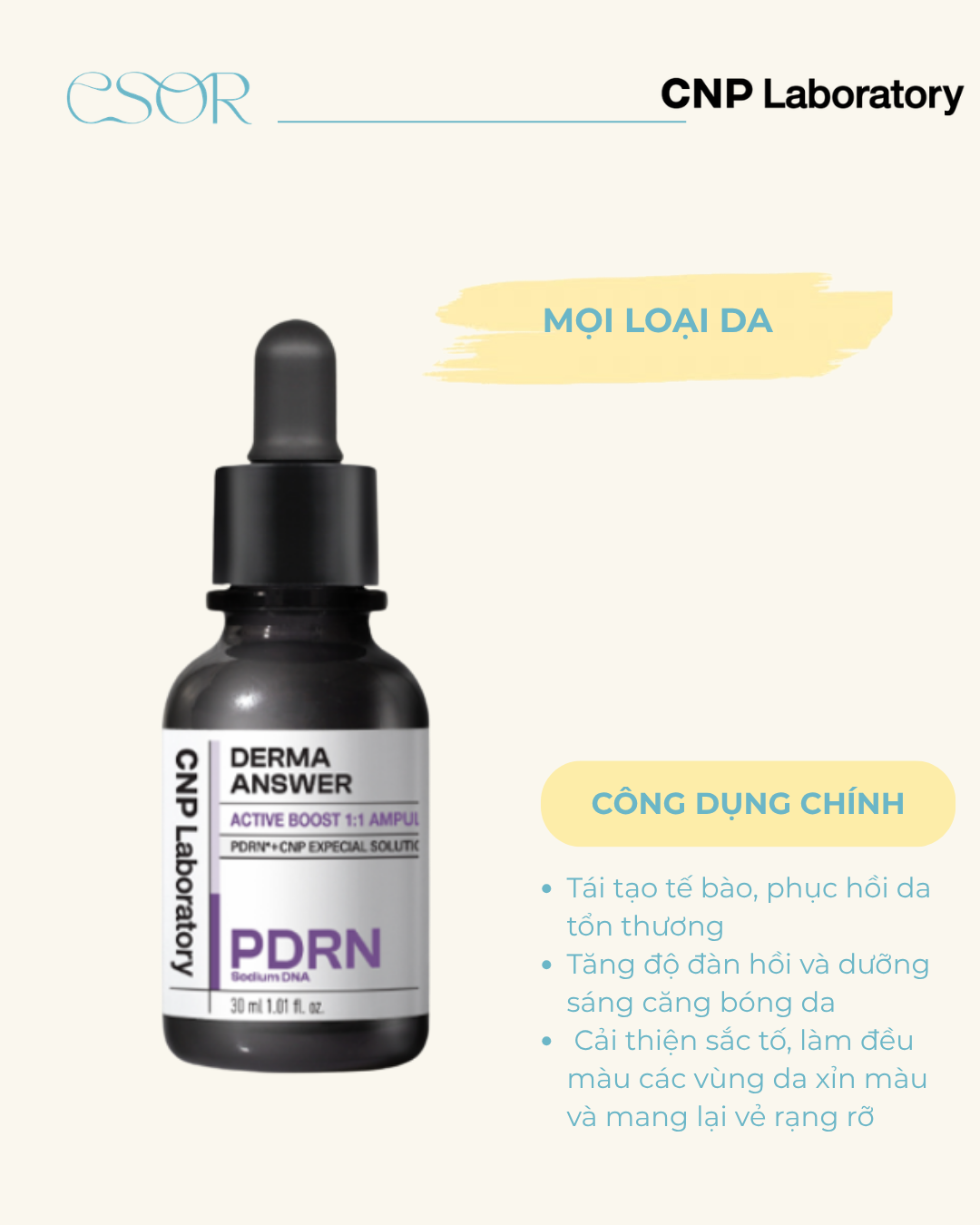  Bộ tinh chất CNP Derma answer Active Boost AMP 30+15 