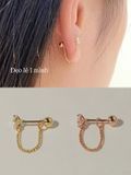  14K Link Chain Piercing 