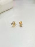  14K Twinkling Bloom Internal flatback 