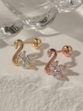 14K Elegant Swan Piercing 