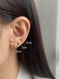  14K Gold Ball Piercing (5 size) 