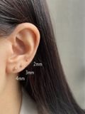  14K Gold Ball Piercing (5 size) 