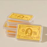  2 Đô La Vàng 24K 9999 (0.2g) – Lá Bùa May Mắn & Tài Lộc 