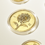  Hoa Hướng Dương Vàng 24K 9999 (0.1g) – Rạng Rỡ & Thành Công 