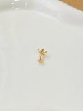  14K Mini Crown Internal Flatback 