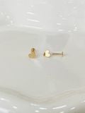  14K Mini Heart Internal Flatback 