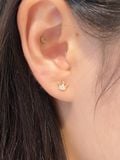  14K Mini Crown Internal Flatback 