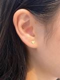  14K Mini Heart Internal Flatback 
