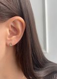  14K Crescent Moon Mother of Pearl Piercing 