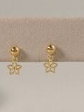  14K Star Drop Piercing 