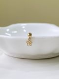  14K Star Drop Piercing 