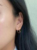  14K Heart Shaped Hoop (2 size ML) 