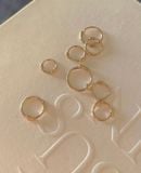  14K Essential Slim Hoops (4 size S, M, L, XL) 